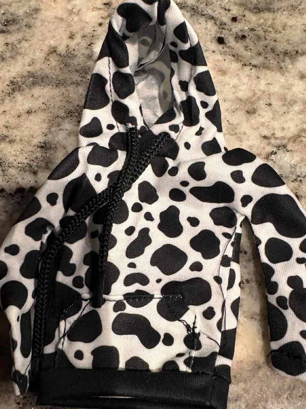 Car/truck/SUV COW PRINT Gear shift hoodie